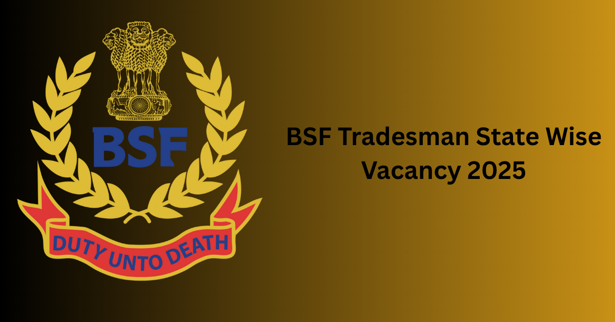 Bsf tradesman vacancy