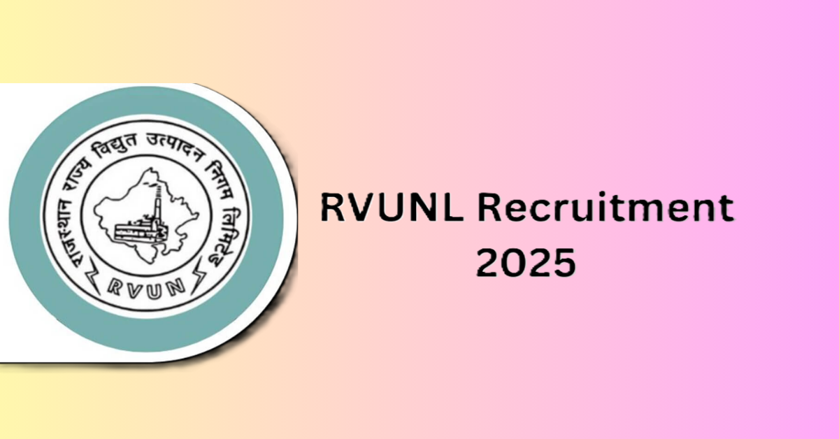 rvunl vacancy 2025