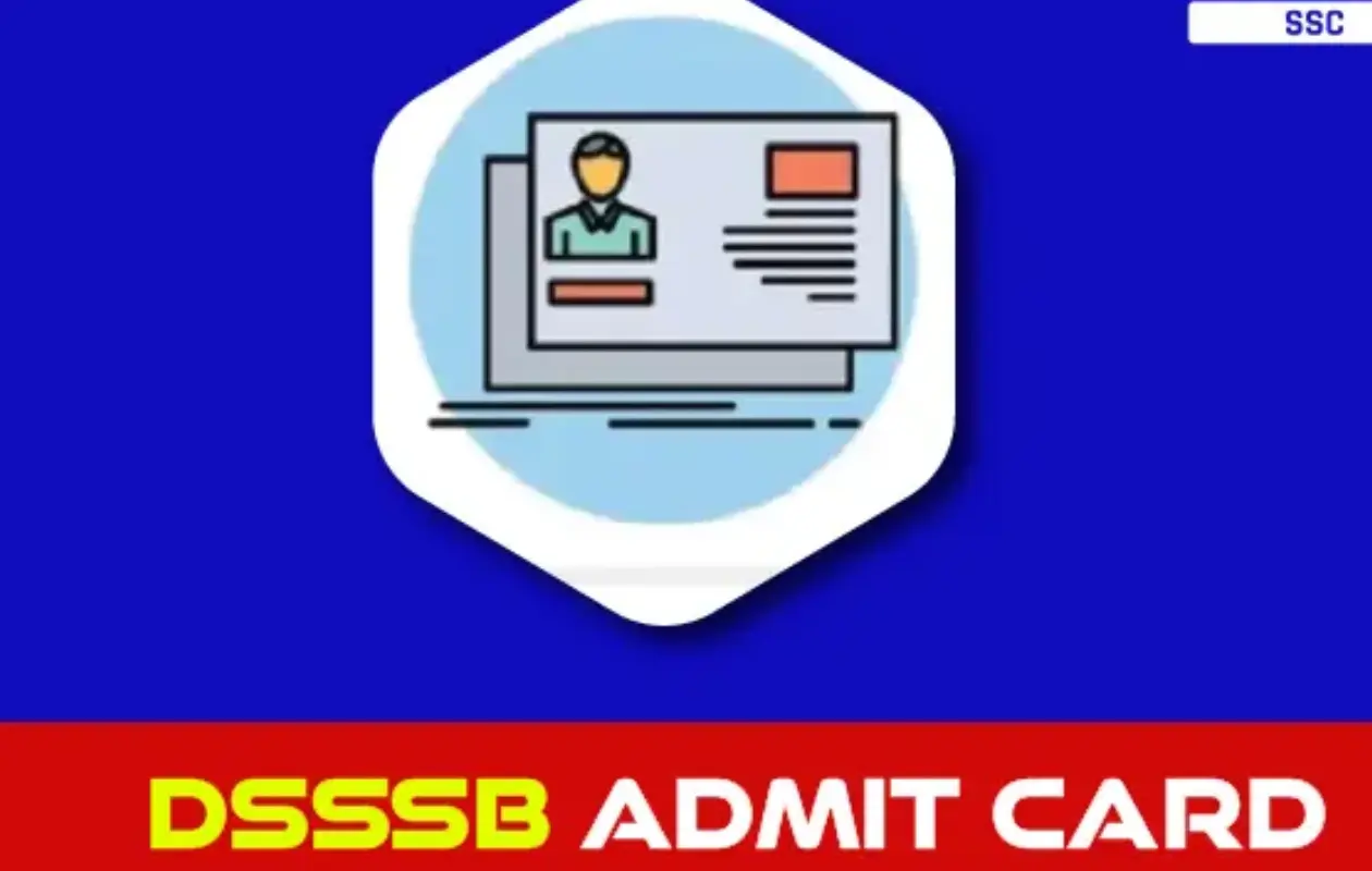 DSSSB TGT Admit Card